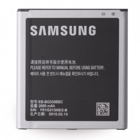 Samsung, EB-BG530BB, Li-ion Battery, G530F Galaxy Grand Prime, 2600 mAh, EB-BG530BBE