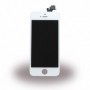 Apple iPhone 5, Spare Part, Complete LCD Display Module incl. Light Sensor + Front Camera, White, CY116663