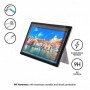 Protetor de Ecrã Eiger Tablet Vidro Vidro Temperado para Microsoft Surface Pro 4 12.3in, Transparente, EGSP00174