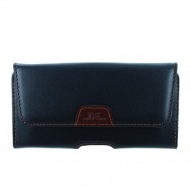 DC-Case leather wallet iPhone 8 black, HELMET