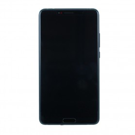 Huawei Mate 10, LCD Display / Touch Screen with Frame, Black, 02351QAH