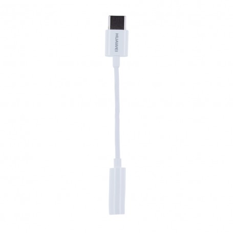 Adaptador Huawei, AM20 / CM20, USB Tipo C para 3.5mm Jack, Branco, Original, 55030086