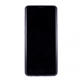 Samsung G965F Galaxy S9 Plus, LCD Display / Touch Screen with Frame, Blue, GH97-21691D/21692D