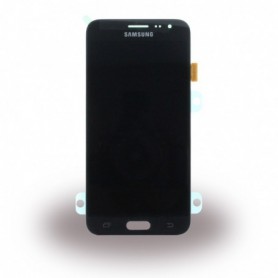 Ecrã Samsung LCD J320 Galaxy J3, Preto, Original, GH97-18748C/18414C