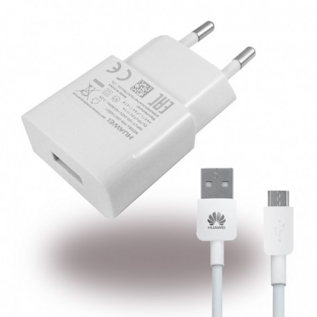 Huawei HW-050100 charger 5W + MicroUSB cable, HW-050100E01