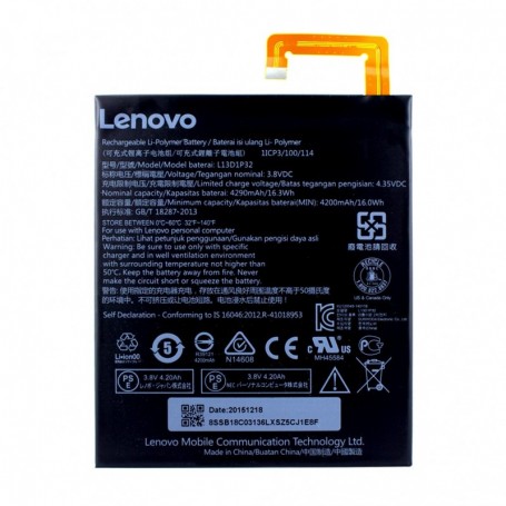 Bateria Lenovo, L13D1P32, 4200mAh, Original