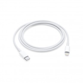 Cyoo, 1m Charger Cable / Data Cable USB Type C to Lightning, iPhone 11, 11 Pro, 12, 12 Pro, 12 Pro max, White, CY120169