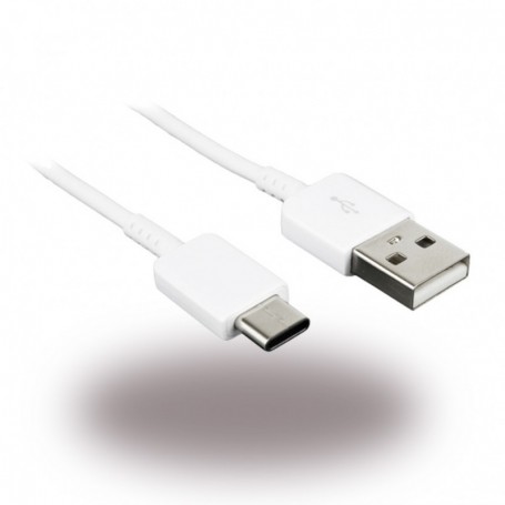 Cabo de Dados Samsung, EP-DN930CWE, USB para USB Tipo C, 1.2m, Branco, Original