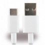 Cabo de Dados Huawei, AP51 / HL-1121, USB para USB Tipo C, 1m, Branco, Original, 4071263