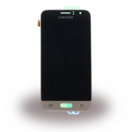 Ecrã Samsung LCD J120F Galaxy J1, Dourado, Original, GH97-18224B