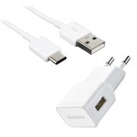 Samsung EP-TA50 charger + Type C cable, EP-TA50EWE