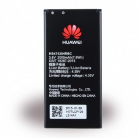 Bateria Huawei, HB474284, 2000mAh, Original, HB474284RBC
