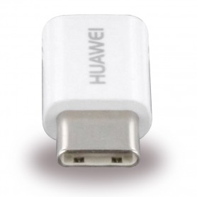 Adaptador Huawei AP52 MicroUSB para USB Tipo C white, Original, 4071259
