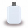 Samsung, EE-UG930, OTG Adapter / Connector MicroUSB to USB, White, GH96-09728A