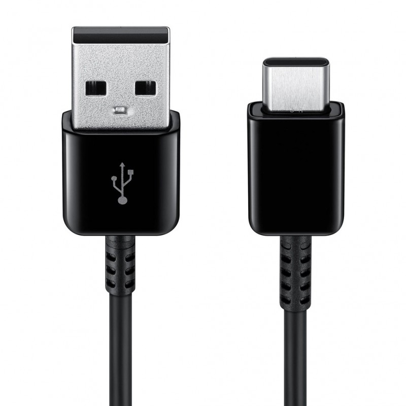 Samsung, EP-DR140ABE, Charger Cable / Data Cable, USB to USB Type C, 0,8m,  Black, GH39-02002A