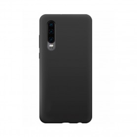 Cyoo Silicone Cover Case Huawei P30 black, CY120797