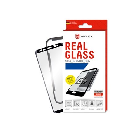 Protetor de Ecrã em Vidro Displex, Vidro 0.33mm 3D Max+ Moldura, Samsung Galaxy A40, Preto, 1103