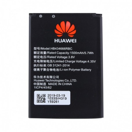 Bateria Huawei, HB434666, 1500mAh, Original, HB434666RBC