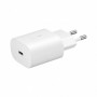 Samsung, EP-TA800, Quick Charger + CABLE, USB Type C, 25W, White, EP-TA800XWEGWW
