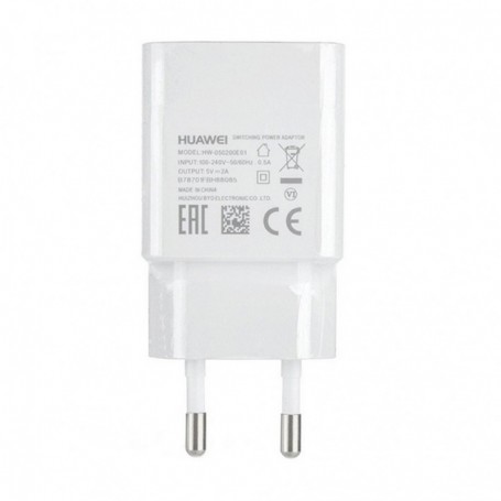 Huawei, HW-050200E01, USB Charger / Adapter, 2A, White