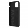 Capa em Silicone BMW iPhone 11 Pro Max, Preto, BMHCN65SILBK