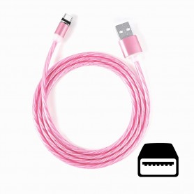 Cyoo, Flow Light, MicroUSB Cable 1m, Pink, CY121350