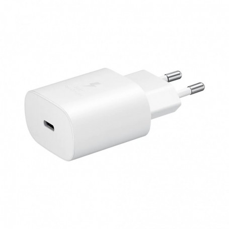 Samsung, EP-TA800NWEGEU USB Adapter, without cable, USB Type C 25W Charger, 3A, white