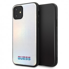 Guess Iridescent Case Apple iPhone 11 Pro Max Sil, GUHCN65BLD