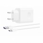Charger Huawei, CP84 SuperCharge 40W + USB Type C Cable, White, 55030369