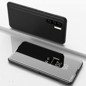 Capa Flip Cyoo espelho Huawei P30 black Case, CY121411