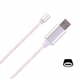 Cyoo, Flow Light Magnetic, Type C Cable 1m, White, CY121476
