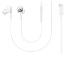 Auscultadores Samsung, AKG In-Ear Tipo C, Branco, Original, EO-IC100BWEGEU
