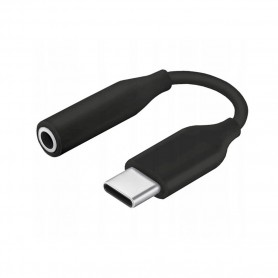 Samsung Adapter, EE-UC10, USB Type C to 3,5mm jack, black, EE-UC10JUBEGWW