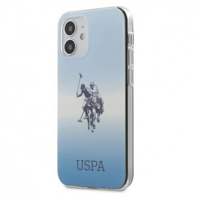 Capa US Polo, Gradient Collection, iPhone 12, 12 Pro ´6.1´, Azul, USHCP12SPCDGBL