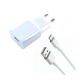 Xiaomi, MDY-11-EZ + Type C cable, 3A, white, quick charger