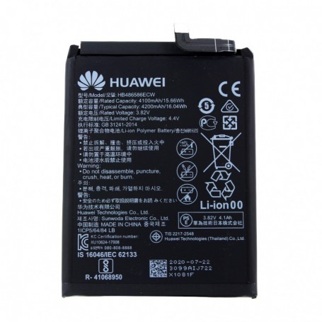 Huawei, HB486586ECW, 4100mAh, Mate 30, Original Battery