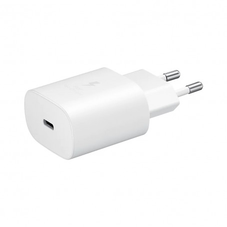 Samsung EP-TA800NWEGEU Charger, USB Type C, 25W 3A, without cable, White, Original