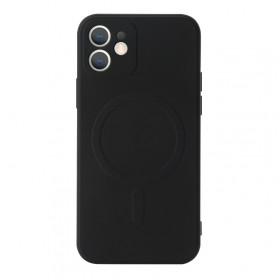 Cyoo, Silicone Magsafe Case, iPhone 12 mini (5.4 Zoll), black, CY122319