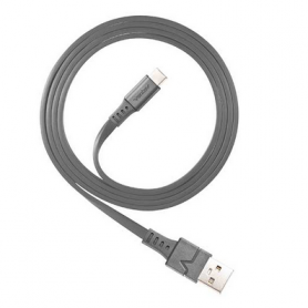Ventev, Original flat charge, + data cable, Type C, 1m, grey, 522392