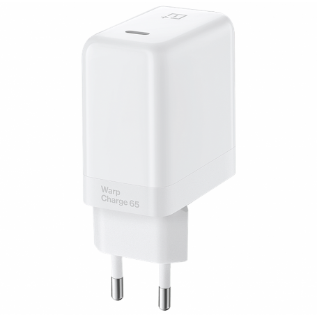 ONEPLUS, Original Warp Charger Type C, 65W 6.5A, white, WC065A31JH