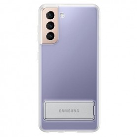 Capa com Apoio Samsung, EF-JG996 Clear, G996F Galaxy S21 Plus, Transparente, Original, EF-JG996CTEGWW
