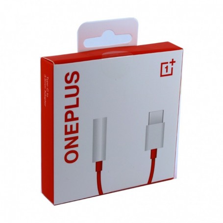 Oneplus, Original Adapter, USB Type C to 3,5mm Jack, 2681700