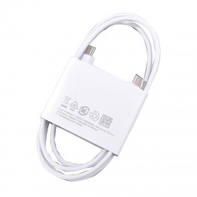 Cabo de Dados Samsung, EP-DN980BWE, USB Tipo C para USB Tipo C, 1m, Branco, Original