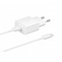 Samsung, EP-T1510, Fast Charger + Cable, USB Type C, 15W, white, EP-T1510XWEGEU
