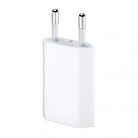Carregador Apple, MGN13ZM/A, USB 5W / 1A, Branco, Original, A2118