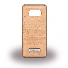 Pelcor Crok Cover Galaxy S8 Plus brown, TEC127-02DC