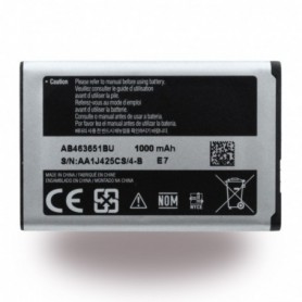 Bateria Samsung, AB463651BU, Li-Ion, B3410, 1000mAh, Original, AB463651BUCSTD