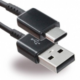 Cabo de Dados Samsung, USB para USB Tipo C, 1.5m, Preto, Original, EP-DW700CBE