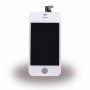 Apple iPhone 4, Spare Part, LCD Display / Touch Screen, White, CY114053