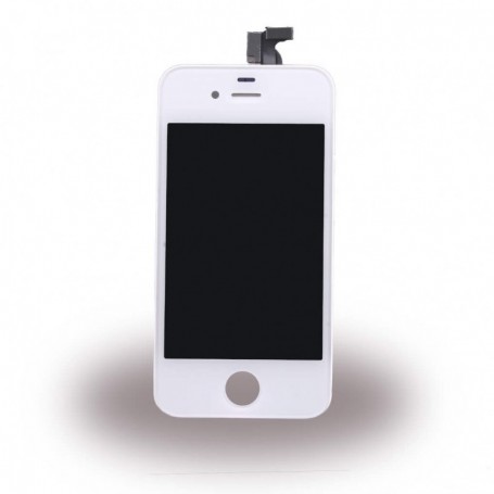Apple iPhone 4S, Spare Part, LCD Display / Touch Screen, White, CY114055
